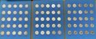 1946-1964 Complete Roosevelt Dime Set Album 48 Silver + 27 Clad/75 Total