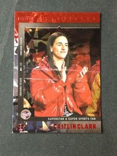 2025 Panini Chronicled #58 Caitlin Clark Indiana Fever Red Cracked Ice