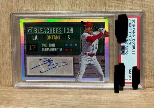 Shohei Ohtani 2019 Panini Donruss Auto PSA Slab Angels SSP Rare
