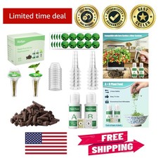 All-in-One 128 Seed Pod Kit with Grow Sponges and Nutrients for Indoor Growth 24.69 per gallon