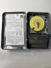 Intermatic T101 Series 40 Amp 125-Volt 24-Hour SPST Mechanical Switch