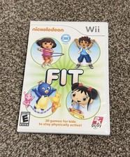 Nickelodeon Fit (Nintendo Wii, 2010) CIB Complete