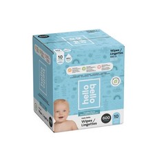 Baby Wipes 600 Count Fragrance Free Plant-Based Sensitive Skin