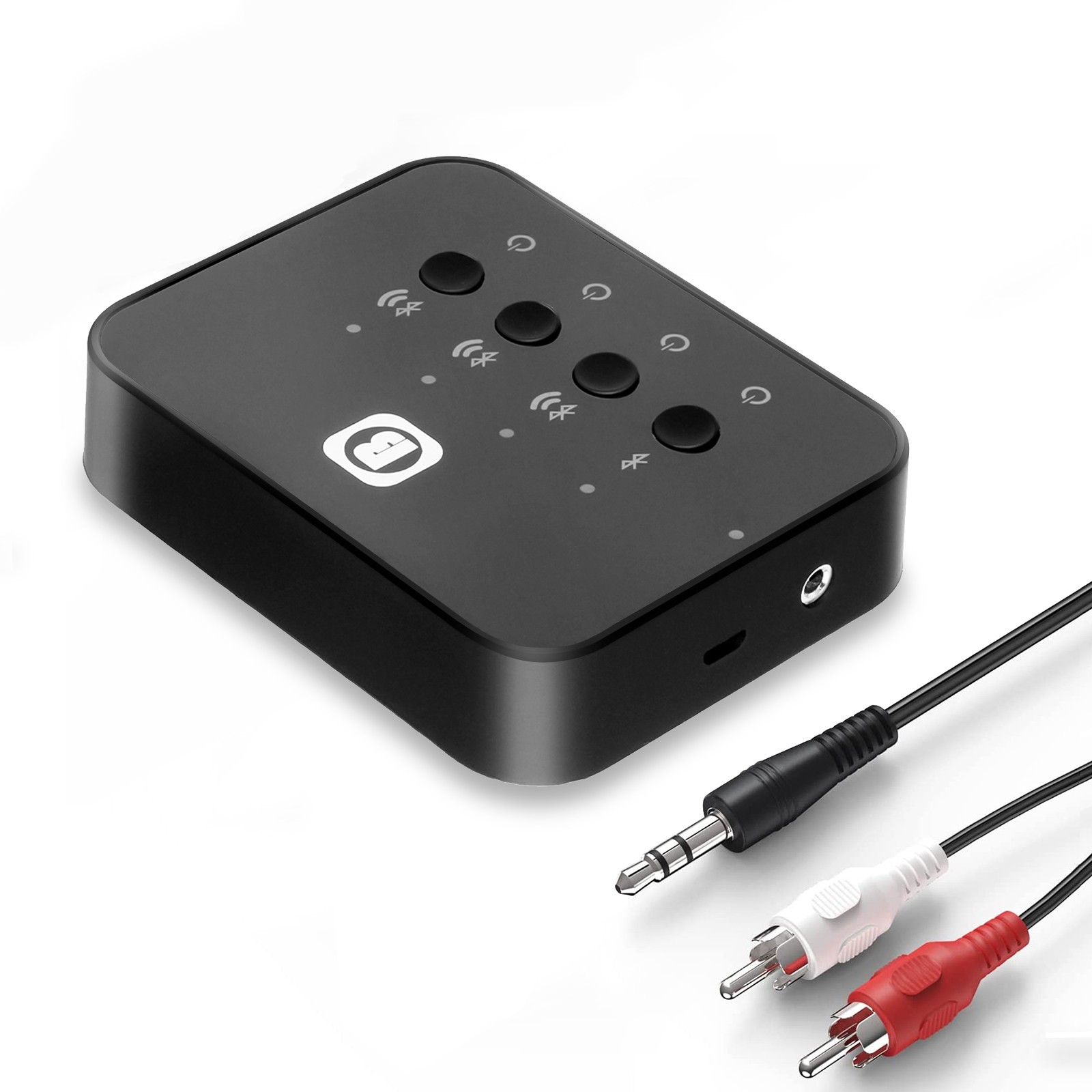 Bluetooth Audio Adapter 2-in-1 Send Receive for 1-3 Devices