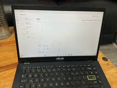 ASUS Laptop VivoBook E410M 14'' Intel Celeron N4020 4GB DDR4 128GB eMMC