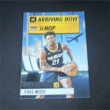 Panini 2024-25 NBA Hoops Arriving Now Yves Missi Pelicans #7 Insert Card