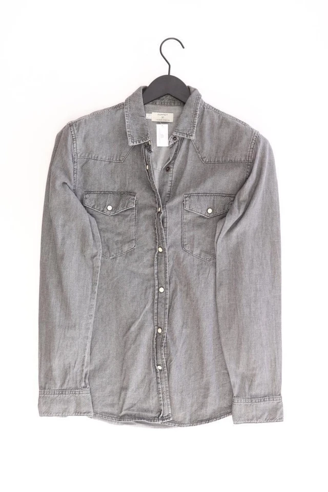 ⭐ Topman camicetta per uomo taglia 46, S grigio di cotone ⭐ - Immagine 4 di 4