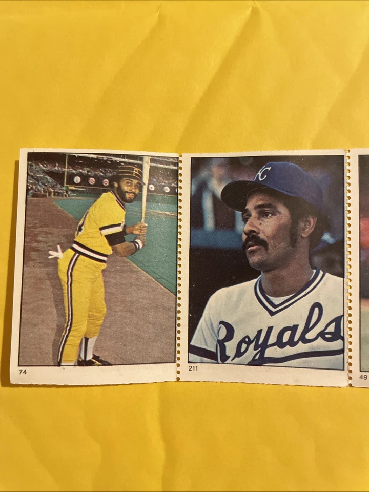 Linha de 10 selos Fleer 1982 - Bruce Sutter, Jack Clark, Harold Baines e mais - Imagem 3 de 4