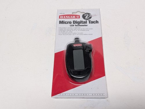 Hangar 9 Micro Digital Tachometer 2, 3, & 4 Blade R/C Airplane Glow/Elec HAN156
