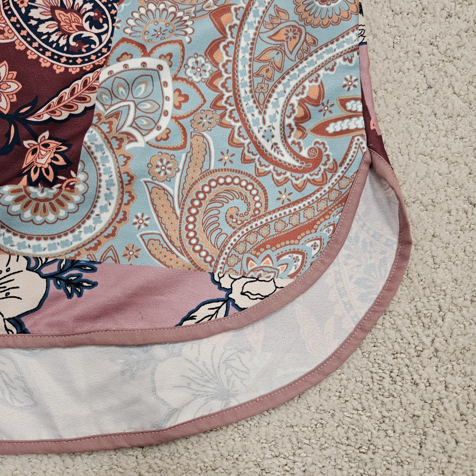 Soft Surroundings Tunic Patchwork Alvadore Fleur … - image 9