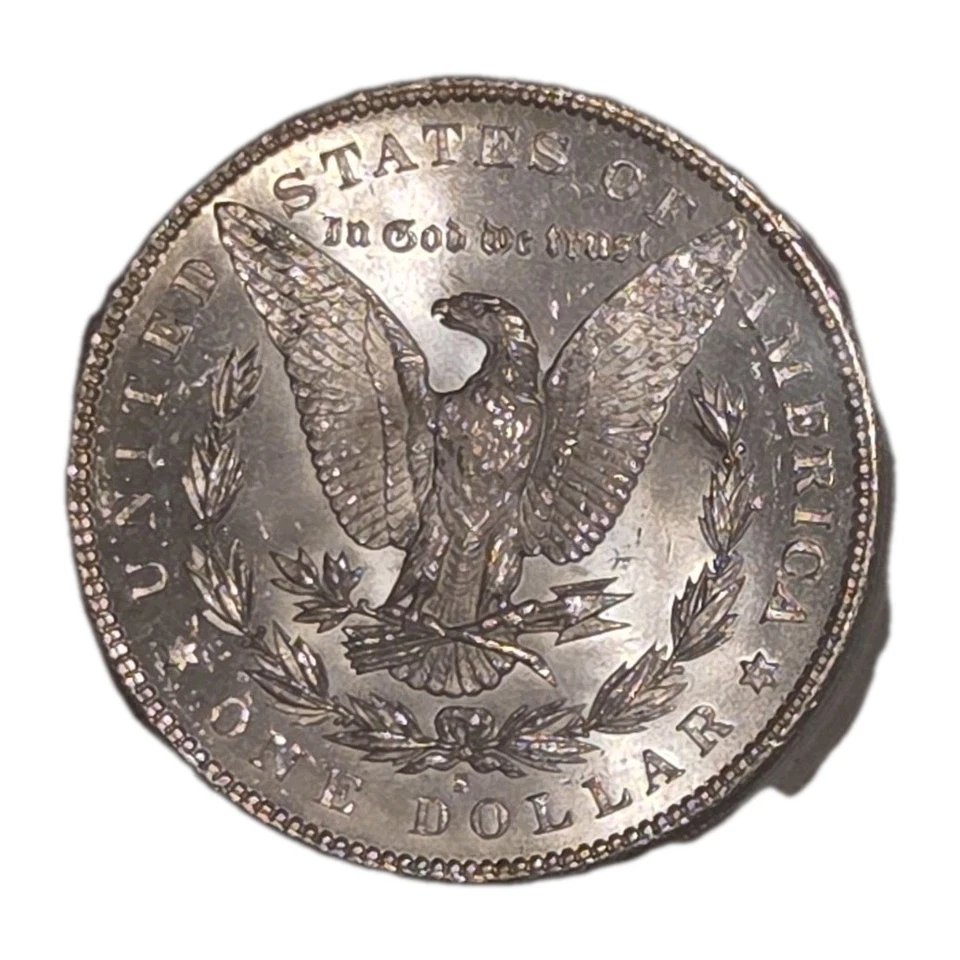 1880-S Morgan Dollar $1 – ICG Certified MS64 – Choice Unc – Strong Strike - Image 3 of 3