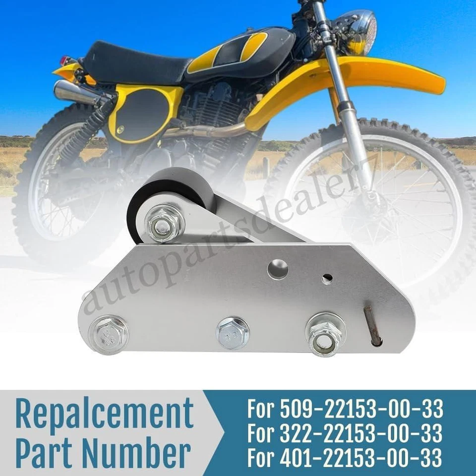 Tensor de cadena guía de cadena para Yamaha MX100 MX125 MX250 YZ125 YZ250 TT500 DT2MX Foto 2 de 4