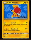 Ash's Pikachu - SM114 Promo Sun & Moon Promo  NM TCG Pokemon Pikachu 0425#41