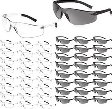 Schutzbrille für Herren Damen ANSI Z87.1 Bulk 50 gemischt 