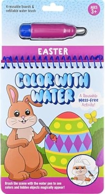 Color with Water-Easter (Includes Mess Free Water Pen) - Hardcover NEW Not Avail