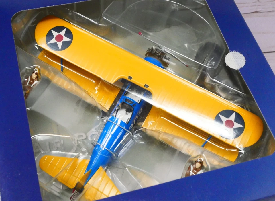 Hobby Master HA8106, Boeing Stearman Kaydet Trainer 18303 Tuskegee Airmen, 1/48 - Image 3 of 4