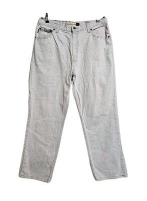 Bugle Boy Vintage Jeans Relaxed Straight Y2K Rare Heavy Acid Denim W 36 L 32 H 8