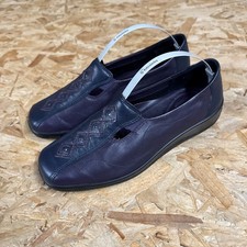 Hotter Calypso Shoes Women’s Size 5 EXF Ladies Leather Purple Brand New EU 38