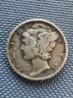 1943 Mercury Dime | 90% Silver | Exact Coin Shown | AC Condition | COA | #437