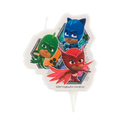 PJ Masks 2D-Kuchenkerze