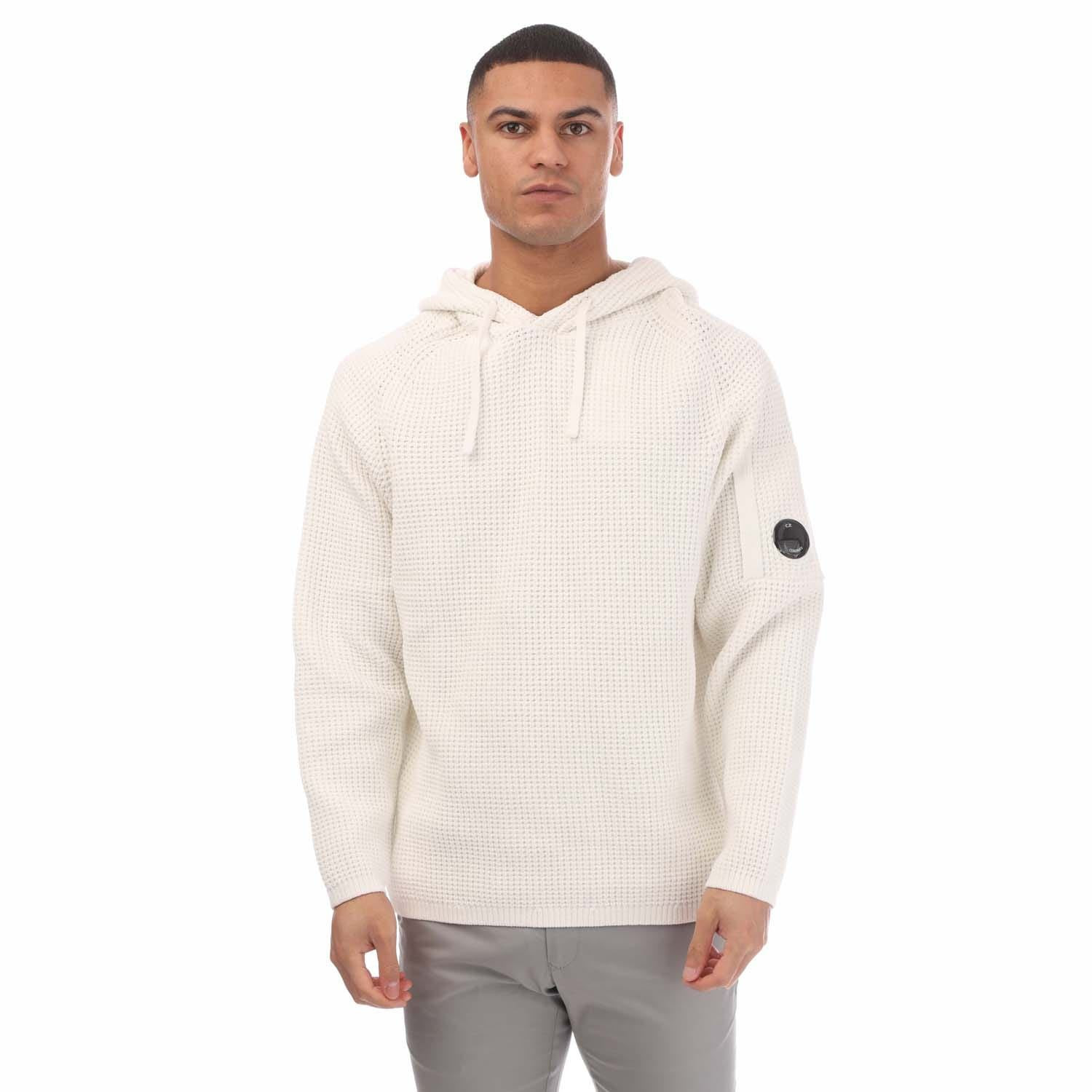 Толстовка с капюшоном Herren от компании Baumwoll-Синель-Стрикпулловер из вафельницы в Вайссе 43890₽
