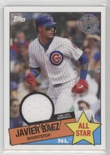 2020 Topps 1985 Topps Baseball All-Stars Relics Javier Baez #85ASR-JB 3y0