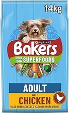 BAKERS Superfoods Adult Dry Dog Food Chicken with Vegetables 14kg Pack 2.28 per kilo