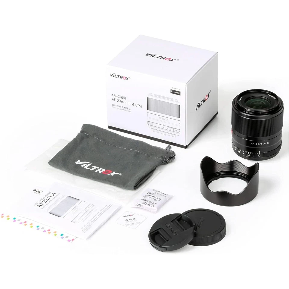 VILTROX 23mm F1.4 E Lens, Large Aperture STM APS-C Autofocus Lens for Sony E-Mou - Image 2 of 4