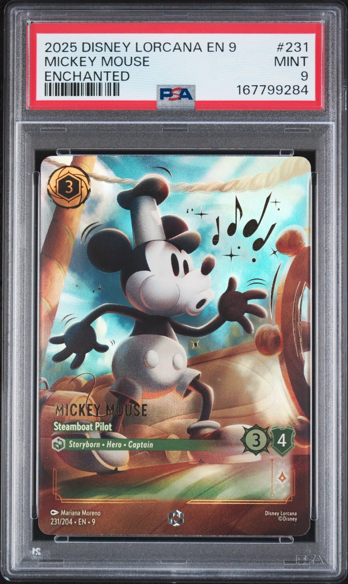 Mickey Mouse - Steamboat Pilot (Enchanted) 231/204 Fabled Holo for