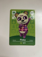 animal crossing amiibo cards Pinky 319 (se...