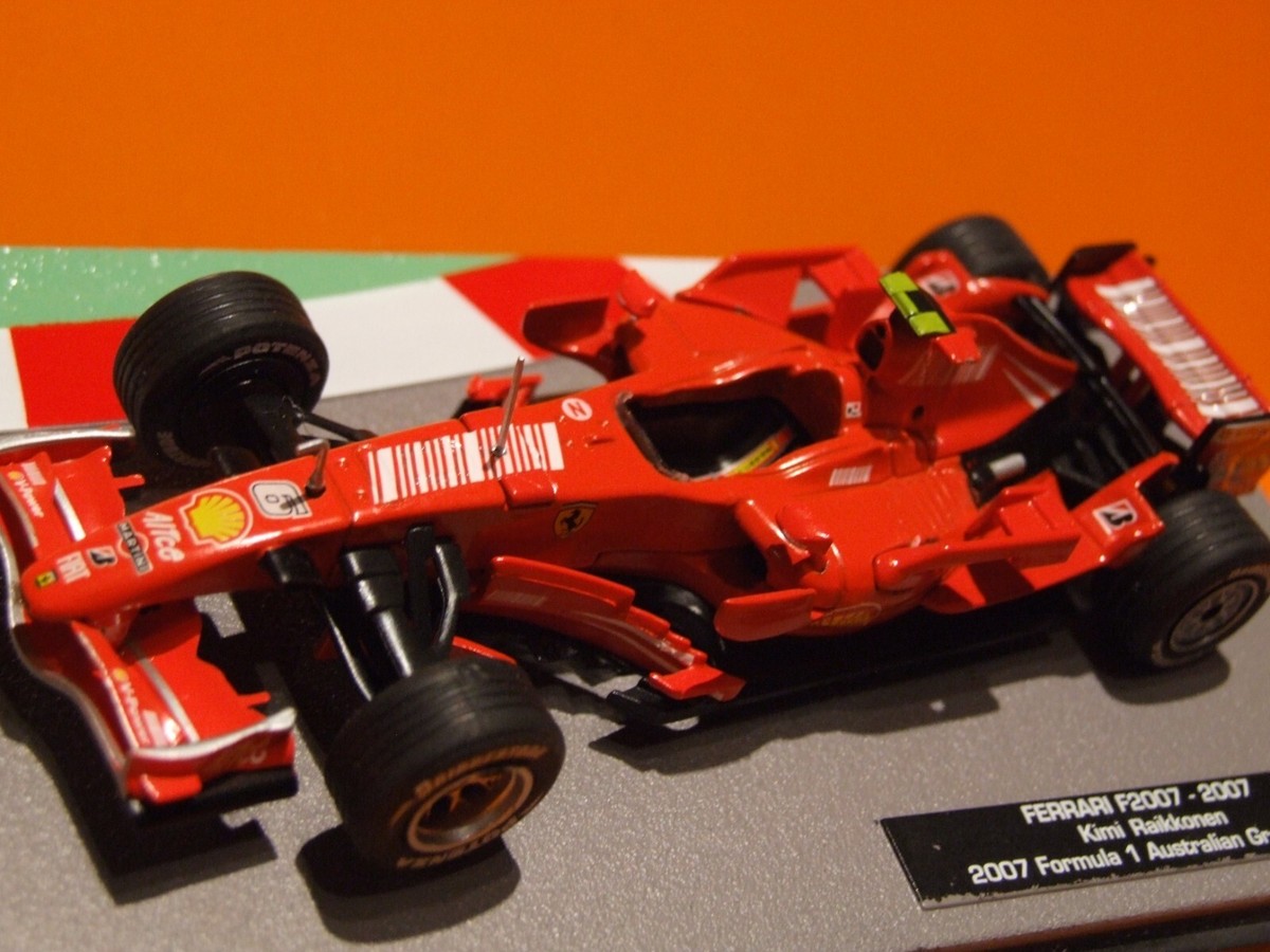 Ferrari F2007 Kimi Räikkönen 1/43 1:43 Scale 2007 Formula 1 Kimi Raikkonen Ferrari F2007 | eBay