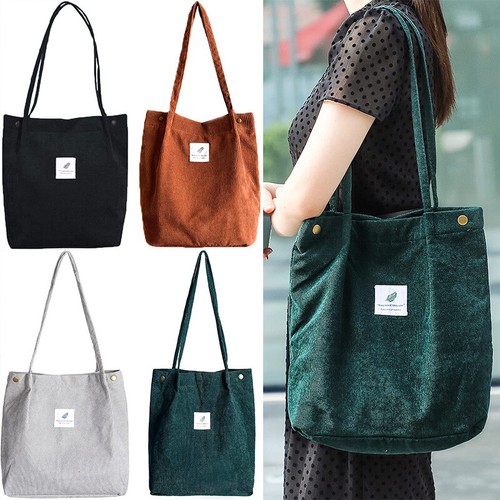 corduroy satchel bag