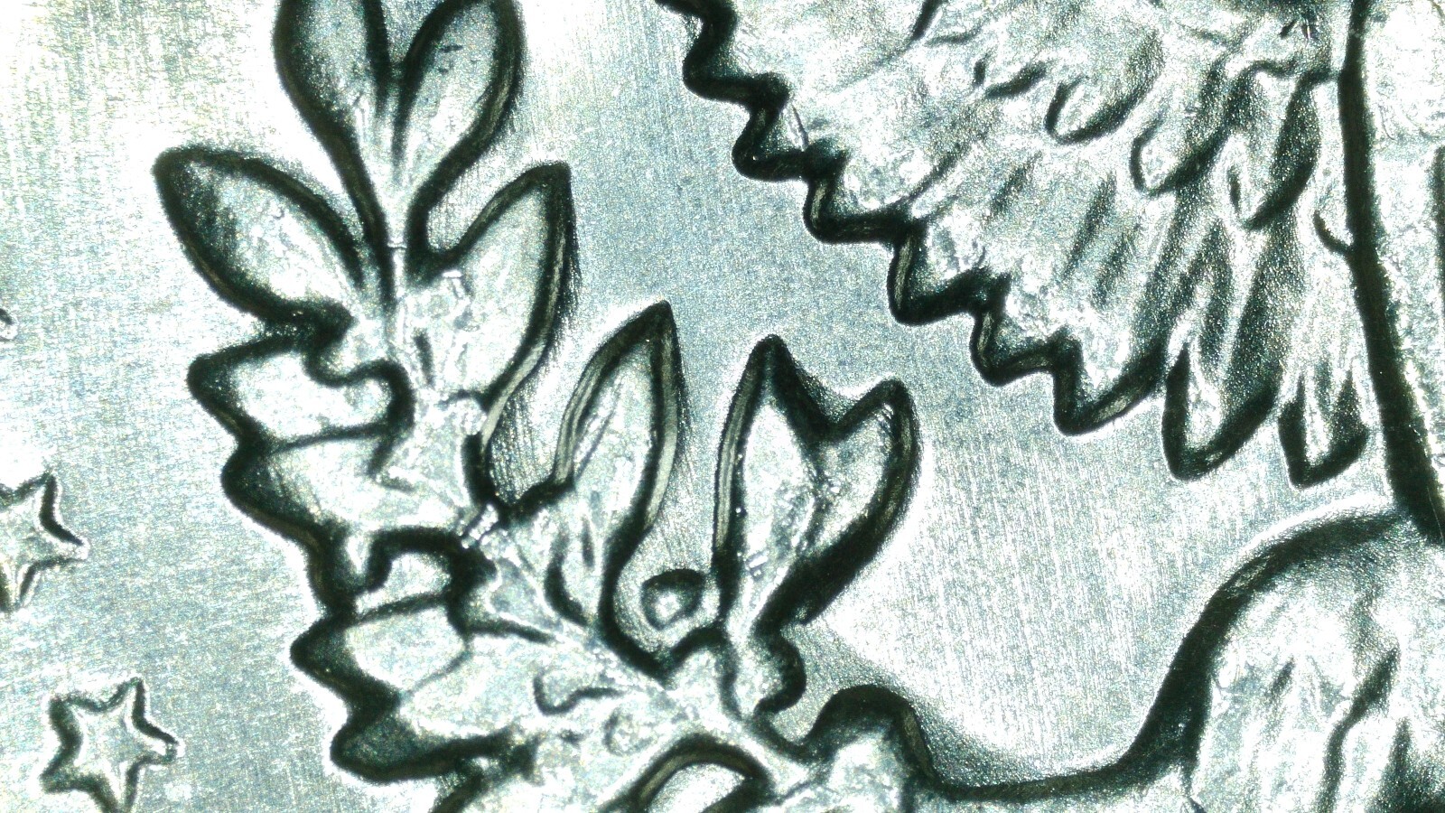 1969 D Kennedy 40% Silver Half Dollar Uncirculated Doubled Die Reverse DDR-004