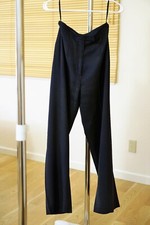 Absolutely Pristine Ralph Lauren Silk Pants in dark blue 6, petite or reg