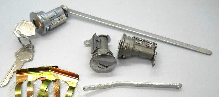 Juego de cerraduras de puerta y maletero Charger Satellite Belvedere/llaves 66 a 72 Foto 3 de 4