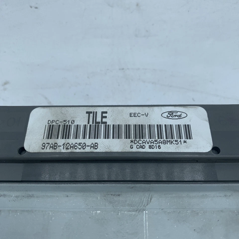 1075828 ECU CENTRALINA MOTORE NUOVA FORD ESCORT 1.8TD GENUINE OEM PART - Immagine 2 di 3