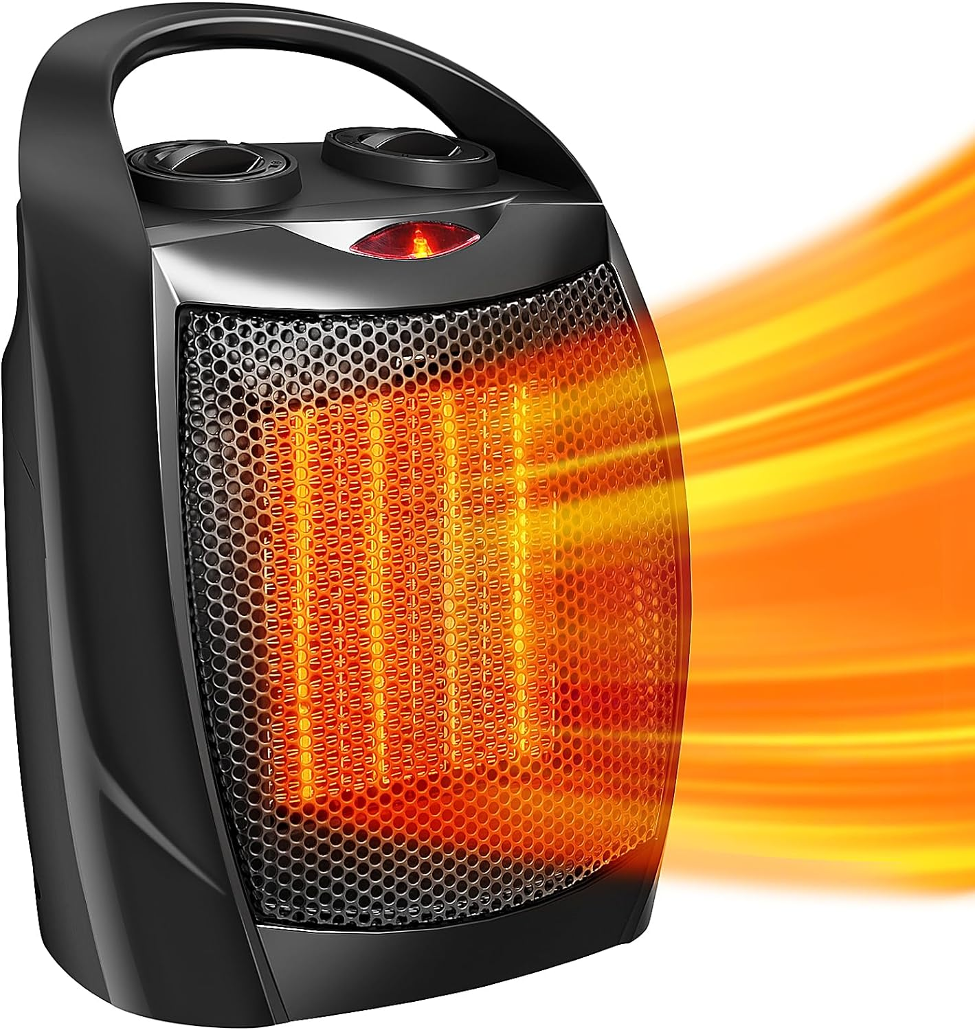 Space Heater,Electric Portable Heater Fan for Indoor Use 750W/1500W ETL Certifie