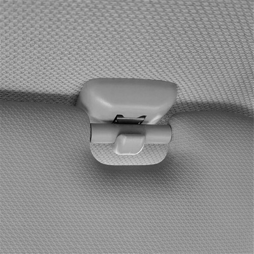 2Pcs Sun Visor Clip Hook Gray 8U0857562A For Audi A3 A4 A5 Q3 Q5 B8 S4 S5 TT. - Picture 3 of 6
