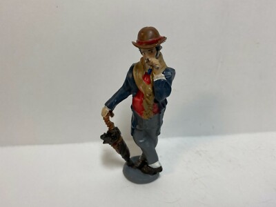 Just Plain Folk # 1064 G Scale Train Figure* Old fashion man with cigar *NEW