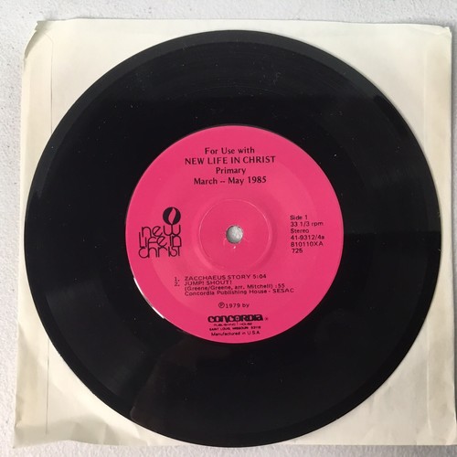 New Life In Christ Primary LP, March-May 1985 B