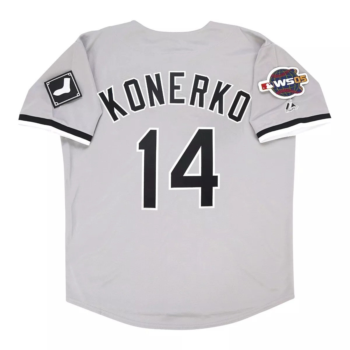 Paul Konerko Chicago White Sox 2005 World Series Grey Road Men's Jersey  (S-3XL)