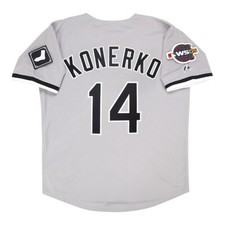 Paul Konerko Chicago White Sox 2005 World Series Grey Road Men's Jersey (S-3XL)
