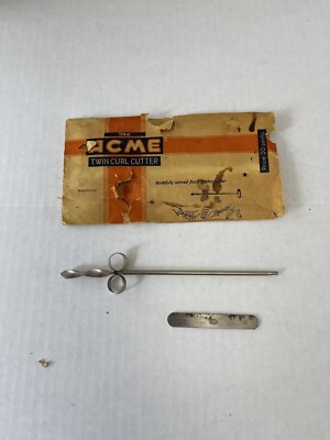 Vintage Acme Twin Curl Cutter  Vegetable Appetizer  Garnish Food Kitchen