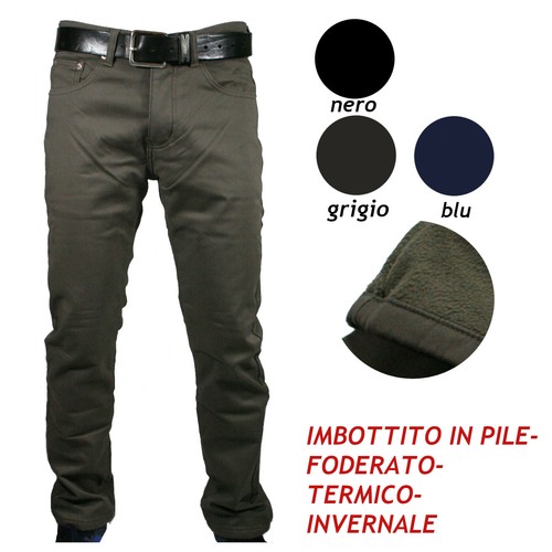 pantaloni uomo inverno