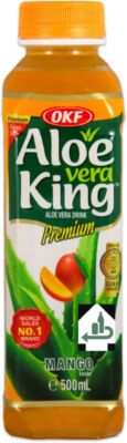 [500ml] OKF Aloe Vera King Getränk 30% Aloe, MANGO Drink inkl.  0,25 Einwegpfand