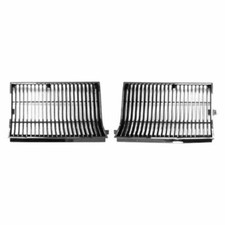 New Goodmark Chromepainted Black Grilles Fits Oldsmobile Supreme Gmk4562050862p