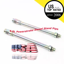 Early Build Stand Pipe Pair For Ford 6.0L Powerstroke Diesel F250 F350 F450 F550