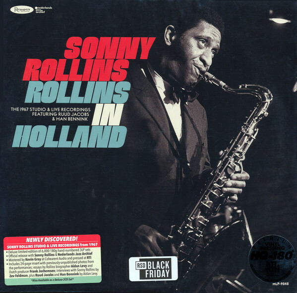 Rollins Sonny Rollins In Holland The 1967 Studio Live Triple Vinyl LP RSD 2020