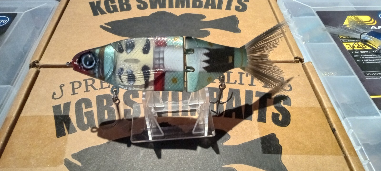 KGB CHAD SHAD TSG SWIMBAIT 7" BRAND NEW LIMITED EDITION - Image 1