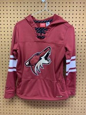 Arizona Coyotes Sweatshirt Phoenix Youth Small 8 Reebok NHL Red EUC